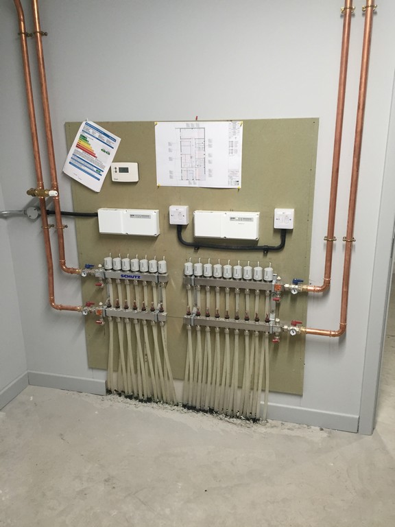 Plant room installation
