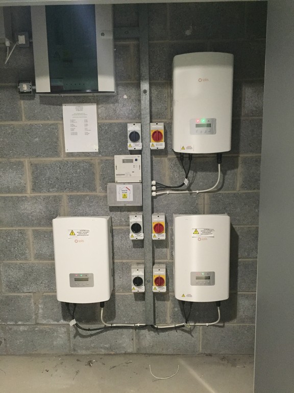 Sub-main PV cupboard